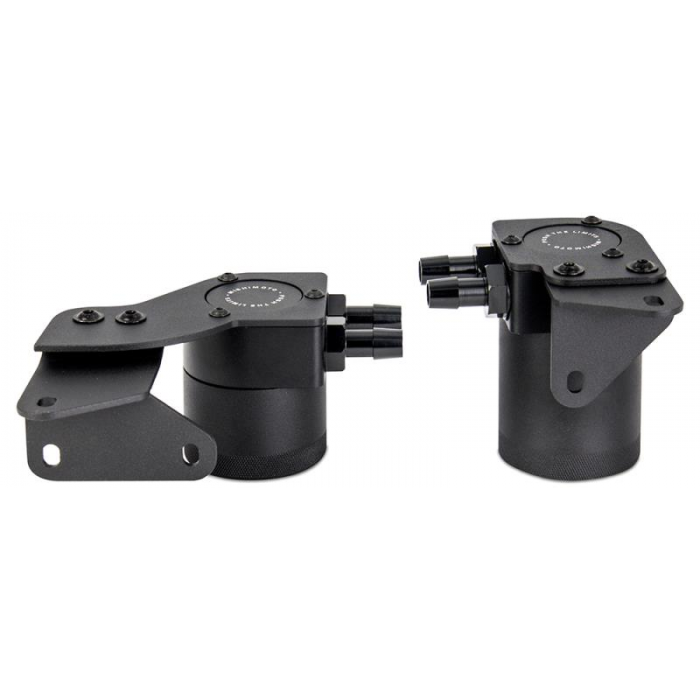 Mishimoto Baffled Oil Catch Can Kit | 2007-2009 Nissan 350Z (MMBCC-350Z-07PBE)