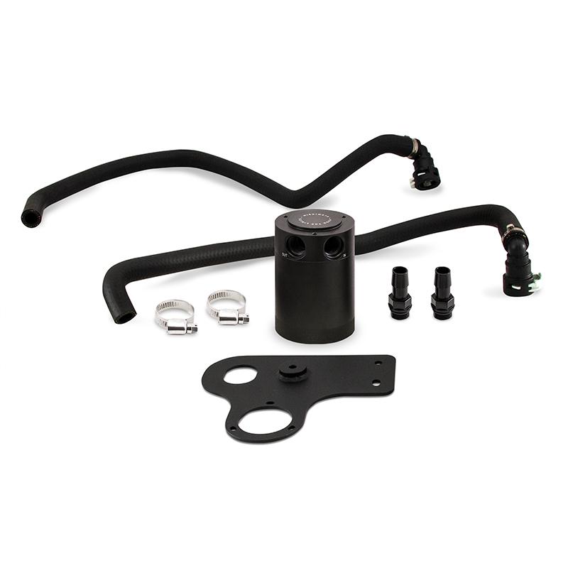 Mishimoto Baffled Oil Catch Can - PCV Side | Multiple Fitments (MMBCC-MUS8-18PBE)