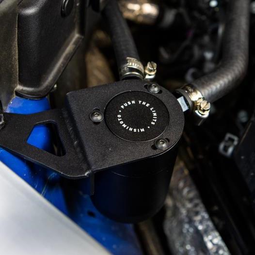 Mishimoto Catch Can Kit - PCV Side | 2018-2021 Kia Stinger GT (MMBCC-STNGR-18PBE)