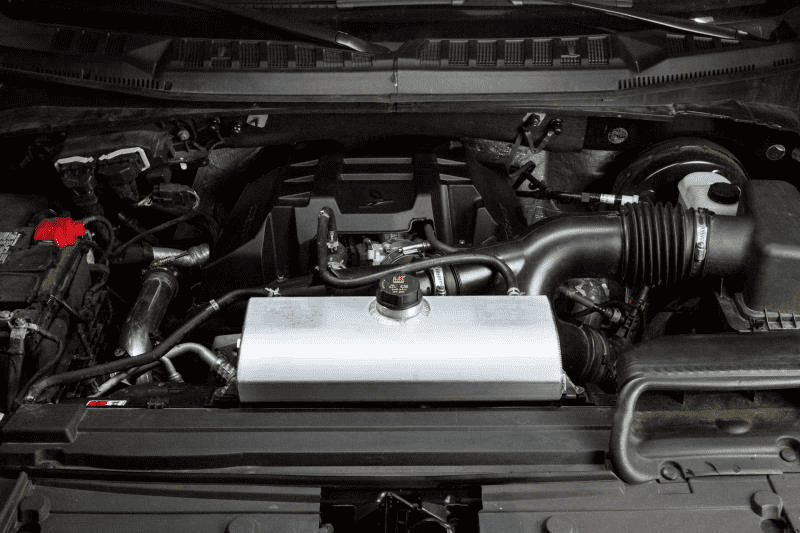 Mishimoto Aluminum Expansion Tank | 2015-2020 Ford F-150 (MMRT-F150-15E)