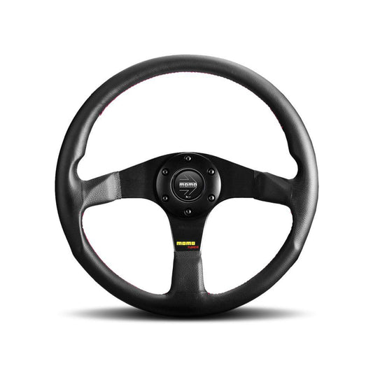 MOMO Tuner 350mm Black Leather Steering Wheel (TUN35BK0)