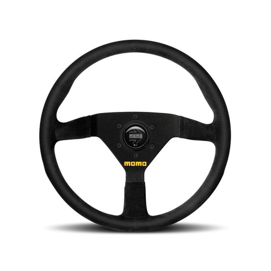 Momo MOD78 Steering Wheel 350mm - Black Leather/Black Spokes