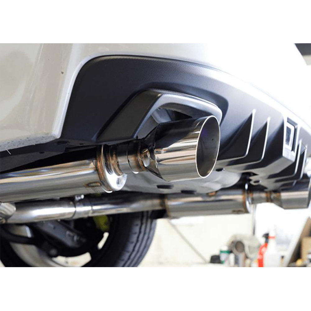 MXP Dual Single Tip Cat-Back Exhaust | 2015-2020 Subaru WRX/STI (MXCRVAS)