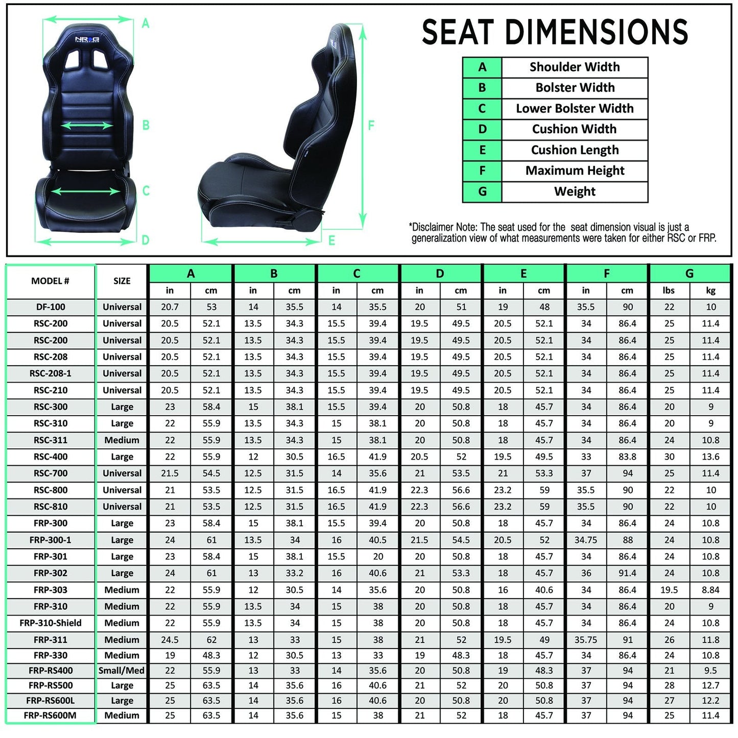 NRG FRP Race Style Bucket Seat by NRG Innovations (FRP-311)