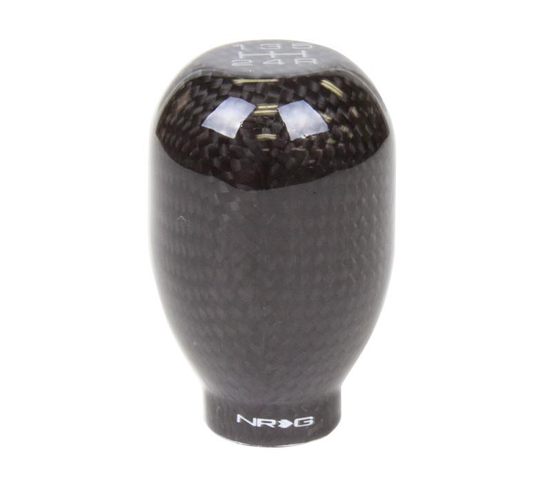NRG 42mm - 5 Speed Black Carbon Fiber Shift Knob