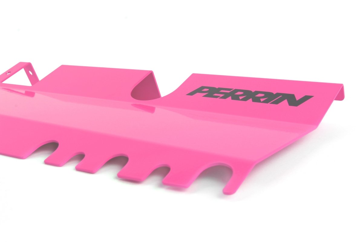 Perrin 2pc Radiator Shroud For Use w/out OEM Intake Scoop Hyper Pink 2015-2021 WRX / 2015-2021 STI