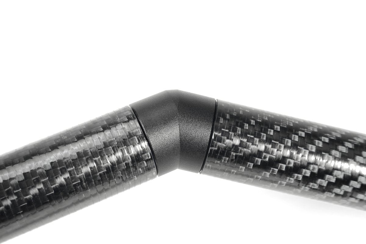 Perrin Front Strut Tower Brace Carbon Fiber w/ Billet Feet 2008-2021 WRX / 2008-2021 STI