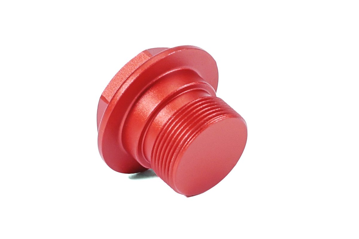 Perrin Clutch Delay Valve Delete Red 2006-2025 WRX / 2006-2021 STI / 2005-2009 Legacy GT / 2005-2009 Outback XT / 2008-2010 Impreza