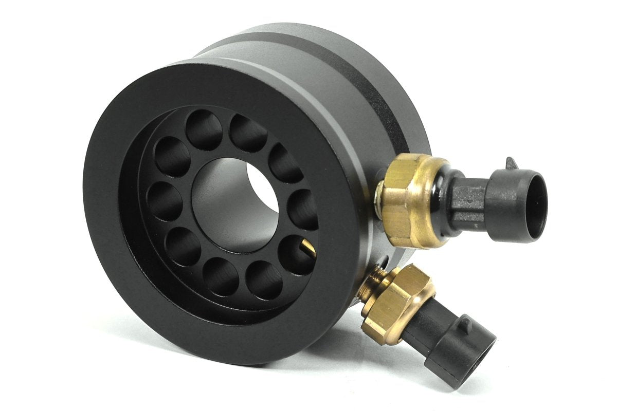 Perrin Oil Temperature and Pressure Adapter 2015-2025 WRX / 2013-2025 BRZ / 2013-2025 Crosstrek / 2013-2025 Forester / 2013-2018 Forester XT / 2013-2025 Impreza / 2013-2025 Legacy / 2013-2025 Outback
