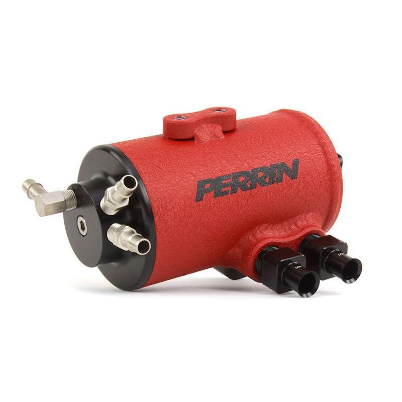 Perrin Air/Oil Separator | 02-14 Subaru WRX / 04-19 STI with FMIC (PSP-ENG-607)