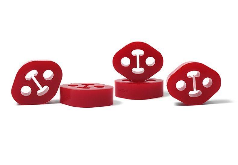 Perrin Polyurethane Exhaust Hanger | 2008-2018 Subaru WRX/STI, 2013-2018 Subaru BRZ/Scion FR-S/Toyota 86, and 2009-2013 Subaru Forester XT (ASM-EXT-100)