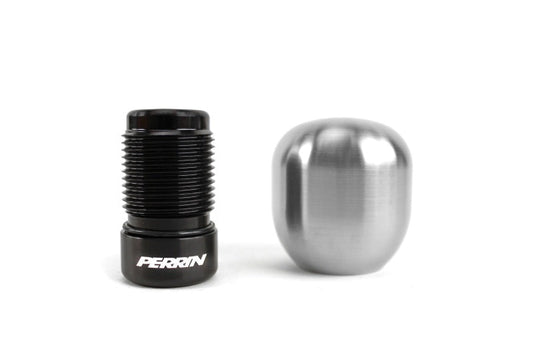 Perrin Automatic Brushed Barrel 1.85" SS Shift Knob | 2013-2022 Subaru BRZ/Scion FR-S/Toyota 86/GR86 (PSP-INR-134-2)