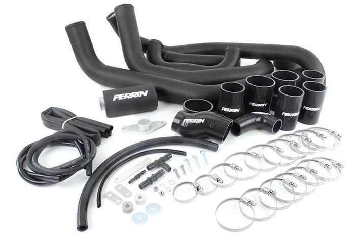 Perrin Front Mount Intercooler Black Boost Tubes Kit | 2002-2007 Subaru WRX/STI (PSP-ITR-400-2XX/XX)