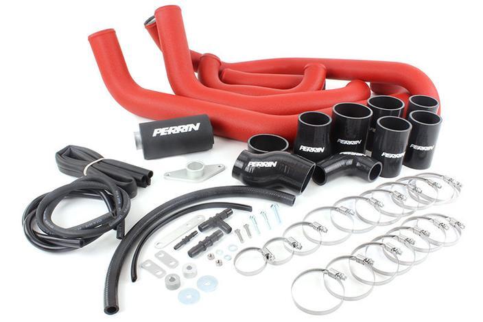 Perrin Front Mount Intercooler Black Boost Tubes Kit | 2002-2007 Subaru WRX/STI (PSP-ITR-400-2XX/XX)