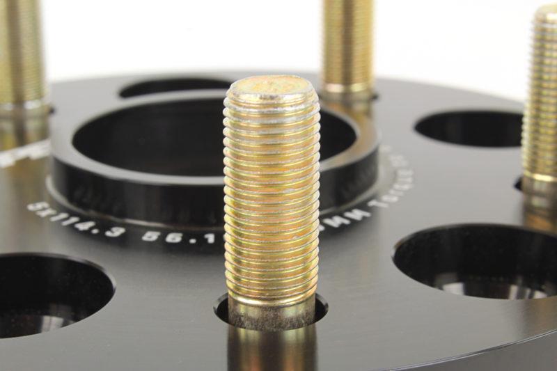 Perrin 5x114.3 Subaru Wheel Spacers - 20mm Hub-centric | 2004-2021 Subaru WRX STI, and 2015-2023 Subaru WRX (PSP-WHL-020BK)