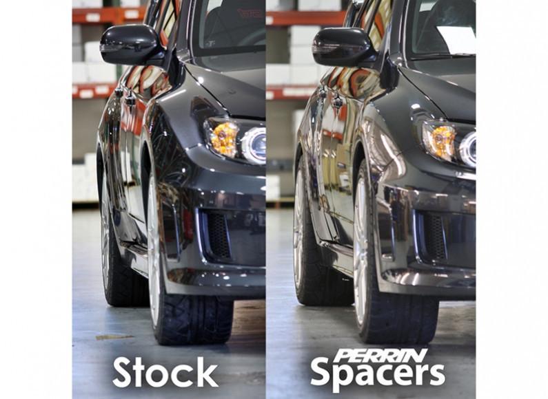 Perrin 5x114.3 15mm Wheel Spacers | 2015-2022 Subaru WRX and 2005-2021 Subaru WRX STI (PSP-WHL-115BK)