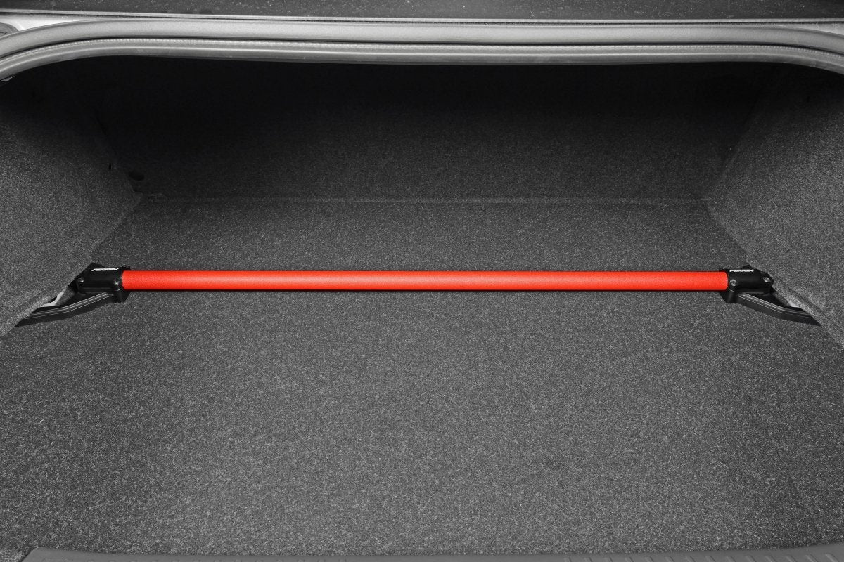 Perrin Rear Strut Tower Bar Red 2013-2024 BRZ / 2013-2016 FRS / 2017-2021 GT86 / 2022-2024 GR86
