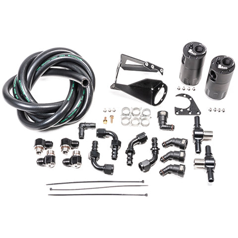 Radium Engineering Dual Catch Can Kit | 1989-1994 Nissan Skyline GT-R (20-590-FL)