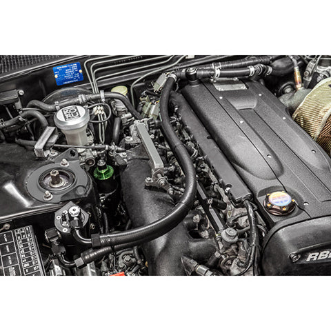 Radium Engineering Dual Catch Can Kit | 1989-1994 Nissan Skyline GT-R (20-590-FL)