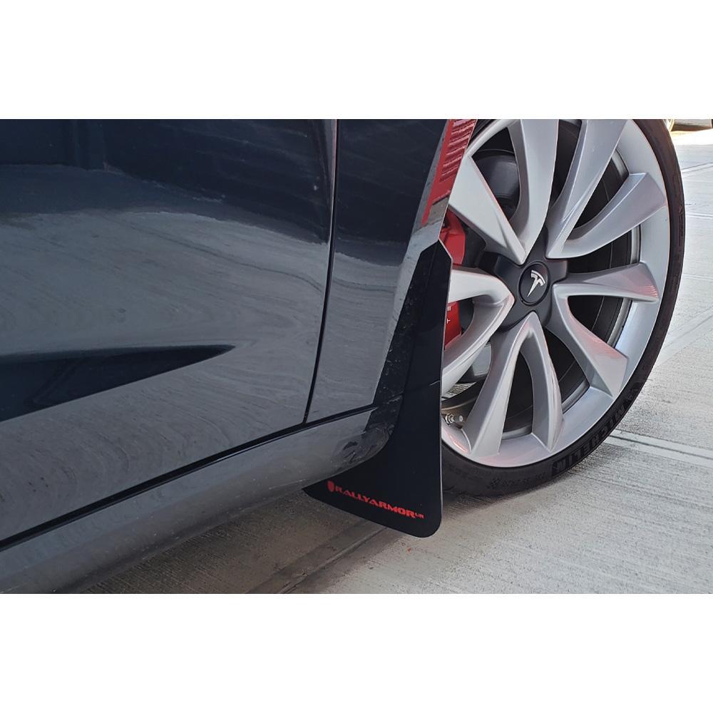 RallyArmor UR Mud Flaps | 2017-2021 Tesla Model 3 (MF62-UR)