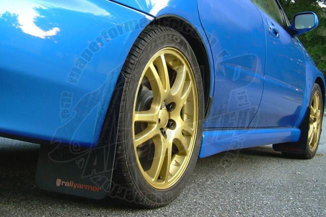 RallyArmor Polyurethane Mudflaps (Lancer Ralliart 2007+)