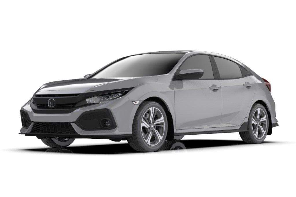 RallyArmor Polyurethane Mud Flaps | 2017-2021 Honda Civic Sport Touring FK7 (MF51-UR)