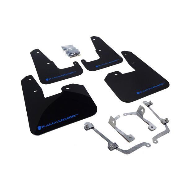 RallyArmor Polyurethane Mudflaps V2 | 2011-2014 Subaru WRX / 2008-2014 STi HATCH ONLY