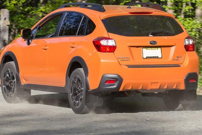 RallyArmor Mud Flaps | 2013-2017 Subaru XV Crosstrek (MF26-UR-BLK/GRY)