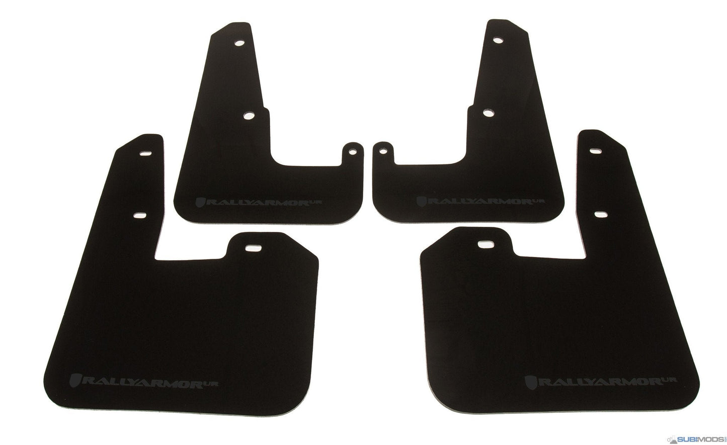 Subaru Outback 2015+ Direct Fit Mud Flaps by Rally Armor - Black/Grey (MF36-UR-BLK/GRY)