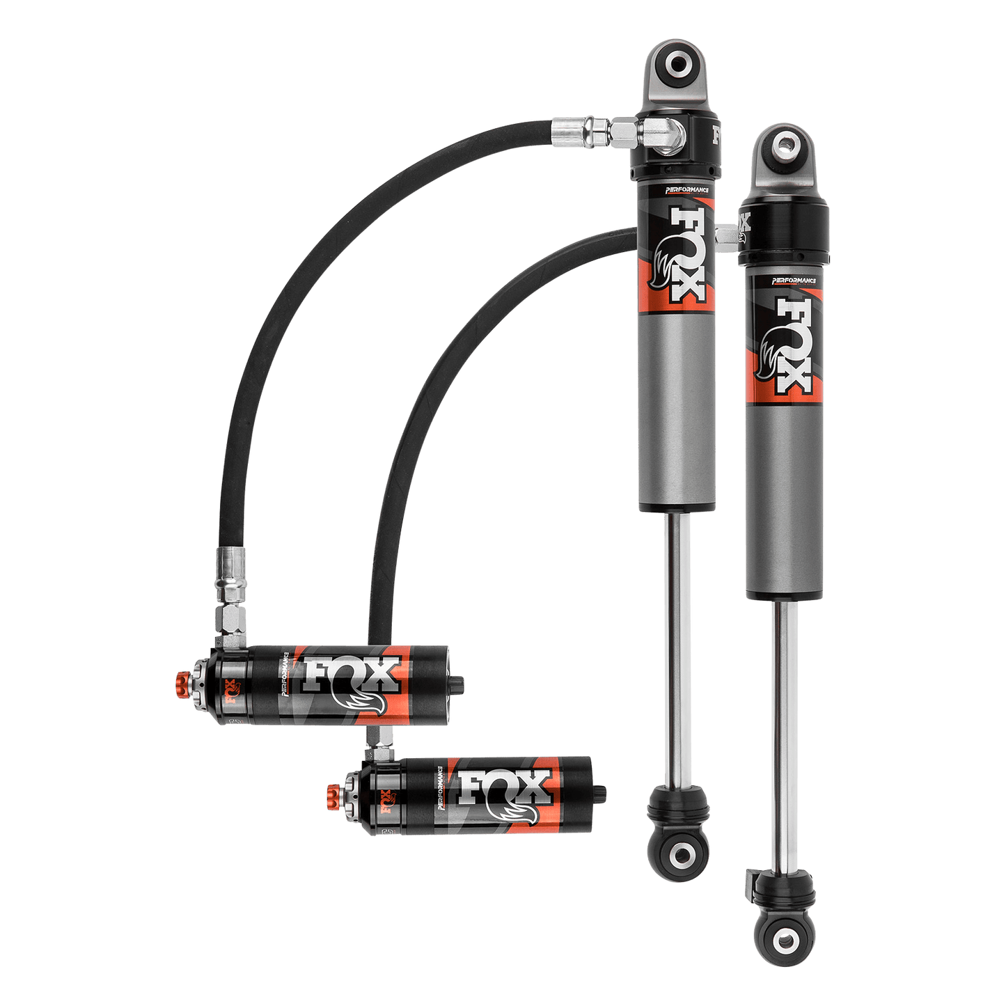 Fox 2018+ Jeep JL 2.5 Factory Race Series 10.17in Remote Res. Front Shock Set / 2-3in. Lift w/ DSC