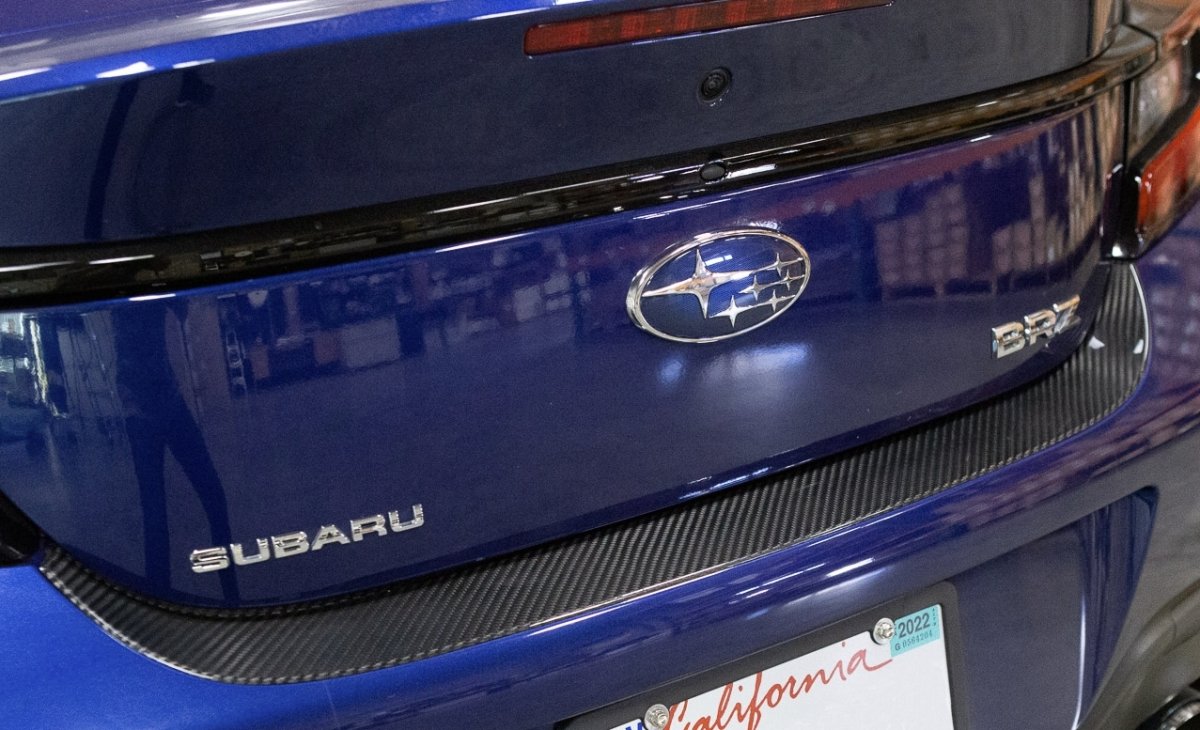 Revel GT Dry Carbon Rear Door Step Guard | 2022+ Subaru BRZ / Toyota GR86