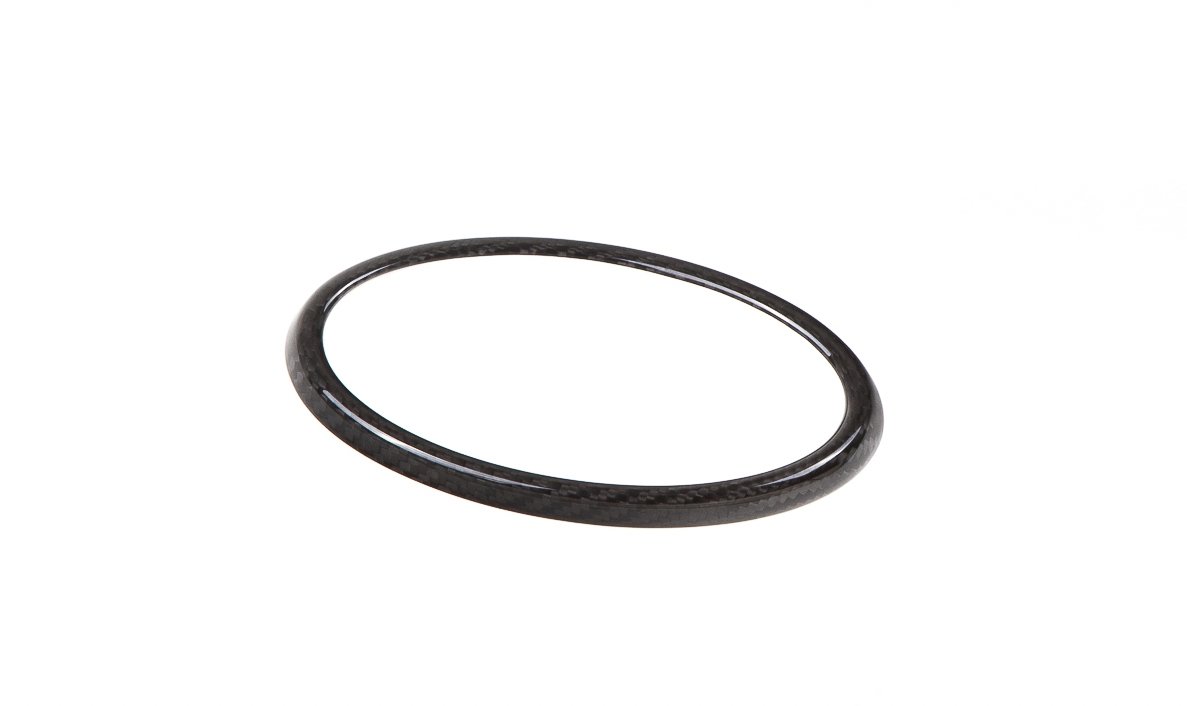 Revel GT Dry Carbon Rear Emblem Ring Cover | 2015-2021 Subaru WRX / STI