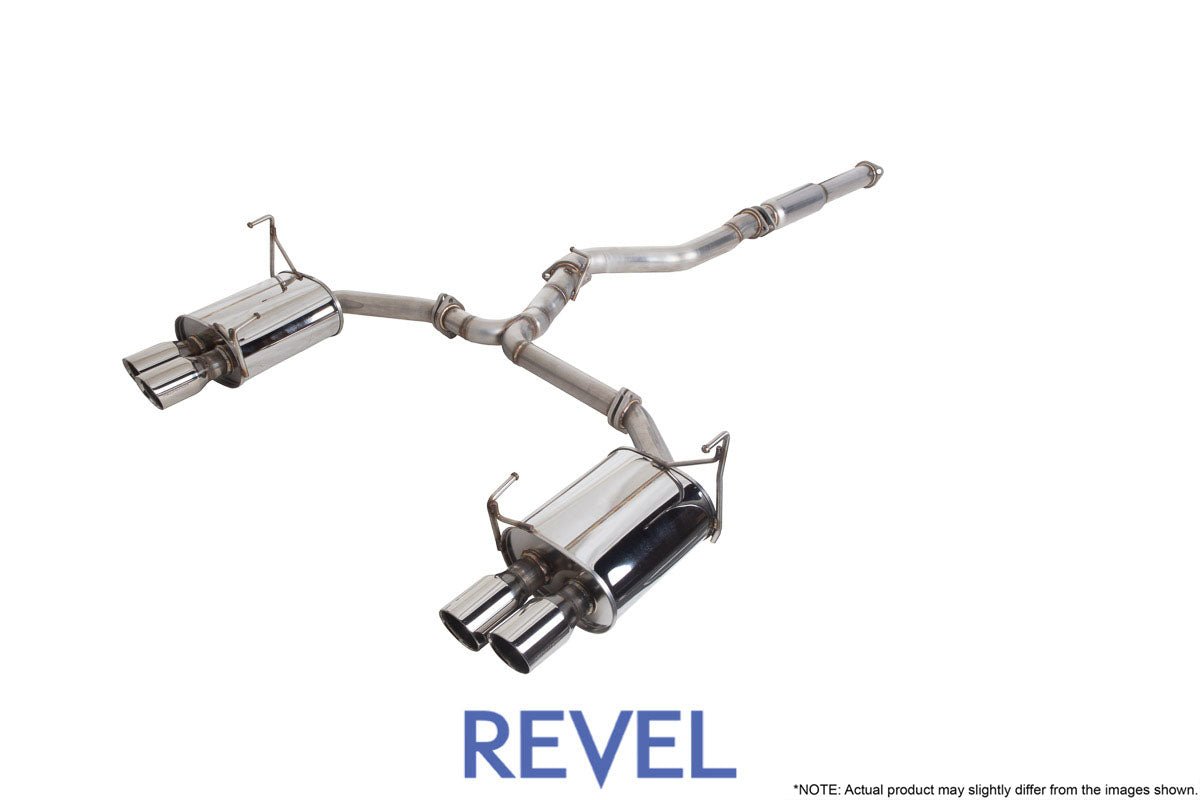 Revel Touring-S Cat Back w/ Polished Stainless Tips | 2022-2024 Subaru WRX