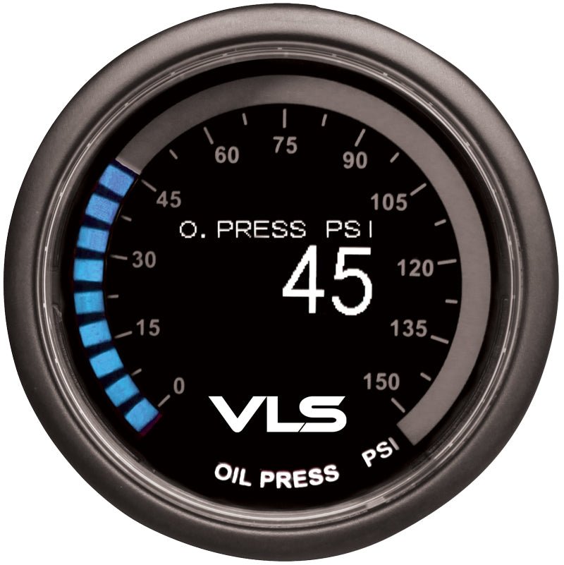 Revel VLS Oil Pressure Gauge 52mm