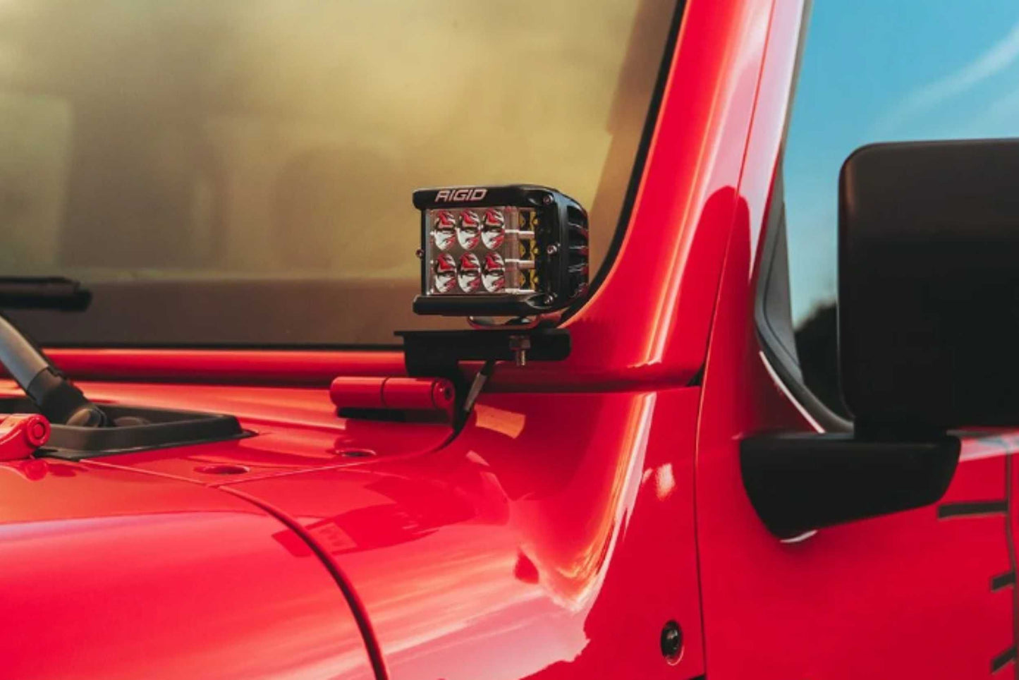 Rigid Industries Rigid A-Pillar Mount Kit - fits D/D-SS/Ignite Pods (RIG41659)