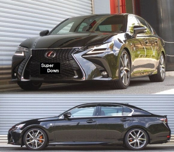 RS-R Super Down Sus Springs - 2013-2020 Lexus GS350 RWD (GRL10/GRL12)