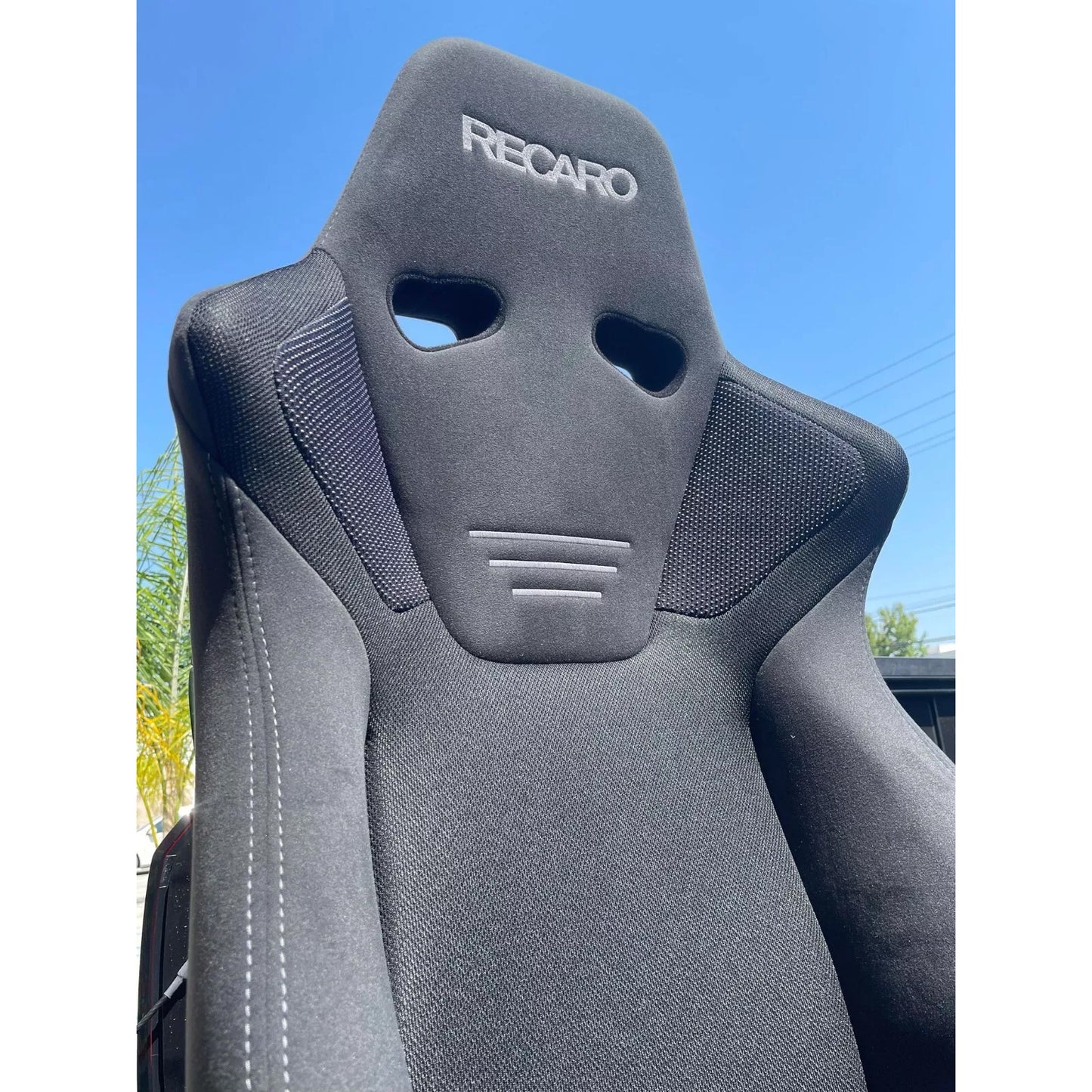 Recaro SR-6 GK100S Sport Seat - Kamui / Black Mesh