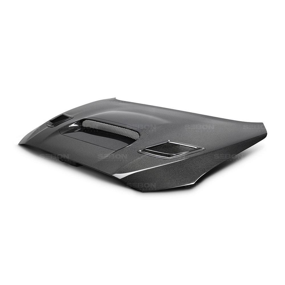 Seibon CS-Style Carbon Fiber Hood | 2015-2019 Subaru WRX/STI (HD15SBIMP-CS)