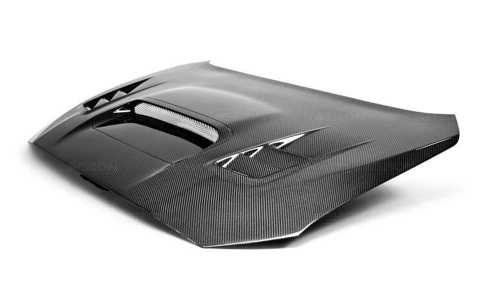 Seibon CW-Style Carbon Fiber Hood | 2015-2021 Subaru WRX/STI (HD15SBIMP-CW)