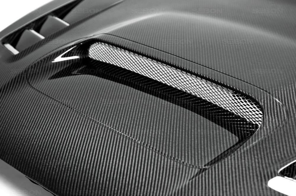 Seibon CW-Style Carbon Fiber Hood | 2015-2021 Subaru WRX/STI (HD15SBIMP-CW)