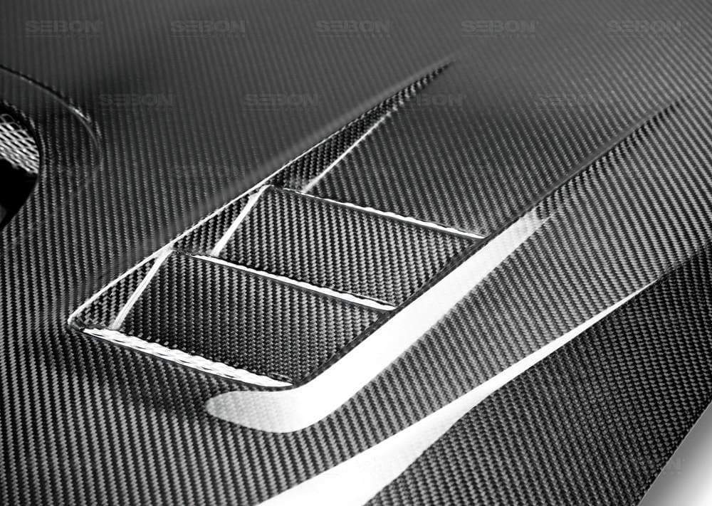 Seibon CW-Style Carbon Fiber Hood | 2015-2021 Subaru WRX/STI (HD15SBIMP-CW)