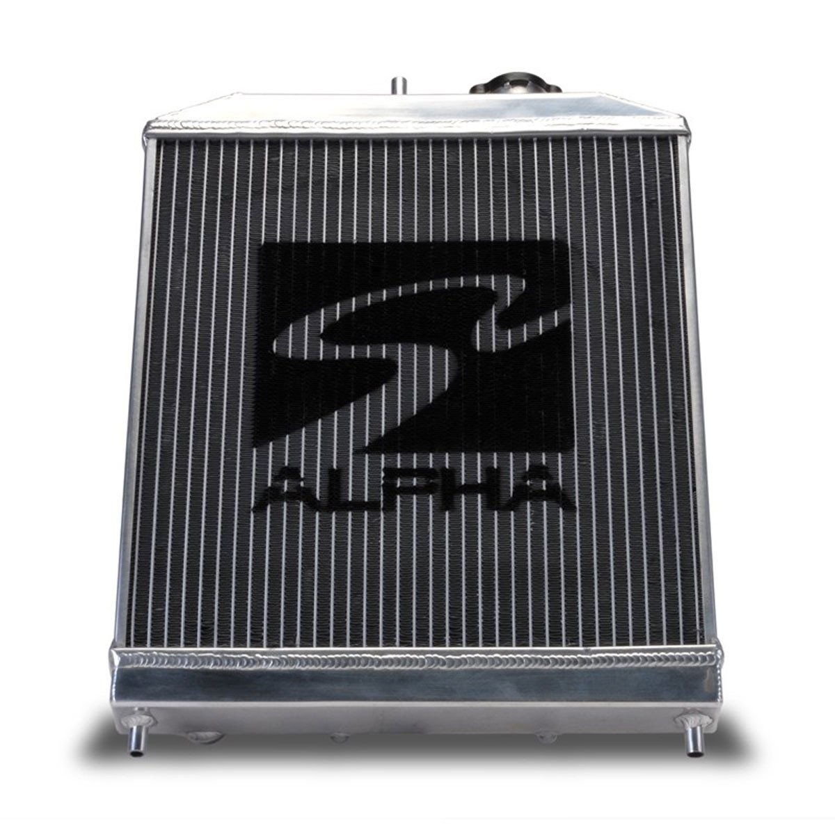 Skunk2 Alpha Series Half Size Dual Core Radiator (Manual Trans) | 1992-2000 Honda Civic (349-05-2000)