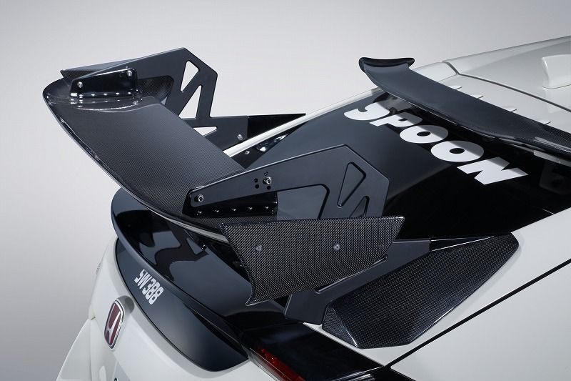 Spoon Crane Neck Wing (Carbon) - Civic Type-R FK8