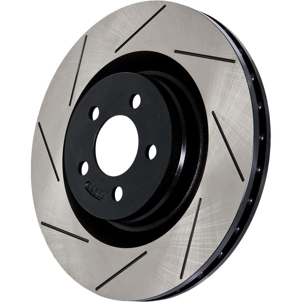 Stoptech Slotted Rotor - Front Left | 2003-2006 Mitsubishi Evo 8/9 (126.46064SL)