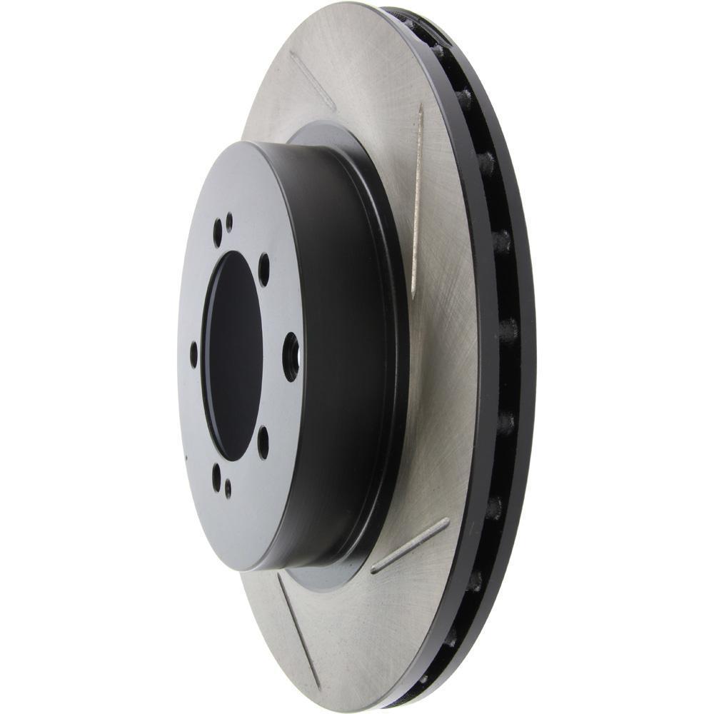 StopTech Sport Slotted Brake Rotor - Rear Left | 2003-2006 Mitsubishi Evo 8/9 (126.46065SL)