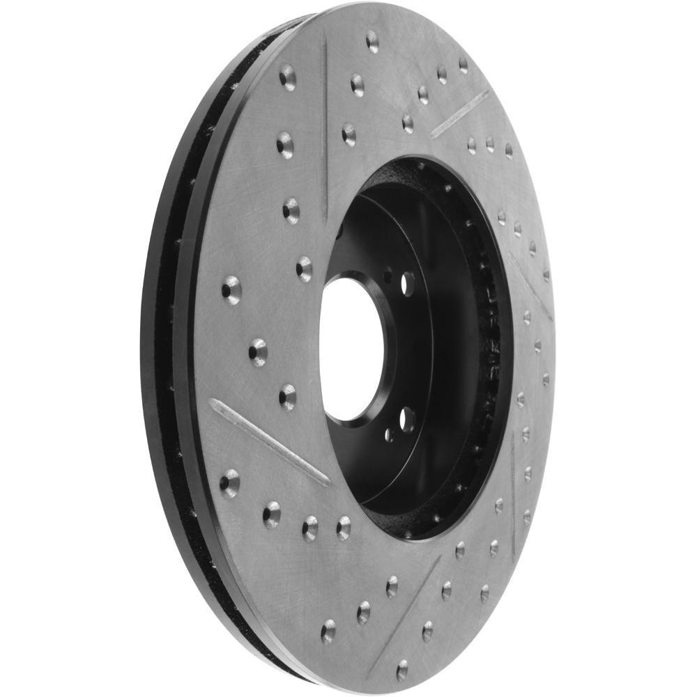 StopTech Sport Drilled/Slotted Front Left Rotor | 2017-2021 Honda Civic Si (127.40094L)