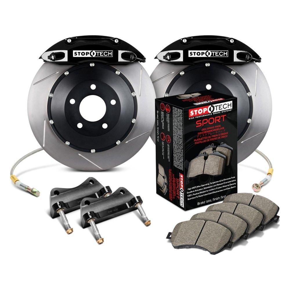 StopTech Front Big Brake Kit w/ 328x28mm 2pc Rotors | 2015-2017 Volkswagen GTI (83.895.4300.71)
