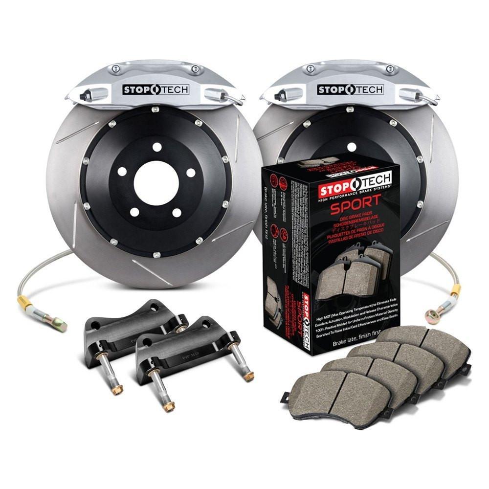 StopTech Front Big Brake Kit w/ 328x28mm 2pc Rotors | 2015-2017 Volkswagen GTI (83.895.4300.71)