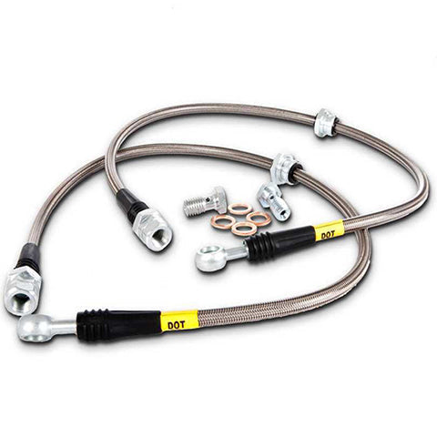 Stoptech Rear Stainless Steel Brake Line Kit | 2008-2010 Audi S5 (950.33516)