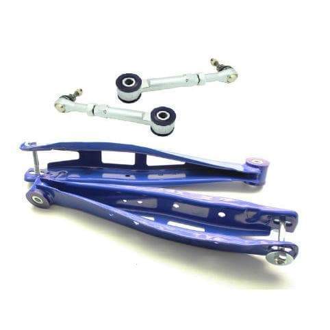 SuperPro HD Rear Adjustable Toe Arm & Adjustable Lower Control Arm Kit | 2015-2023 Subaru WRX, 2015-2021 Subaru WRX STI, and 2013-2021 Subaru BRZ/Scion FR-S/Toyota 86 (TRC0015)
